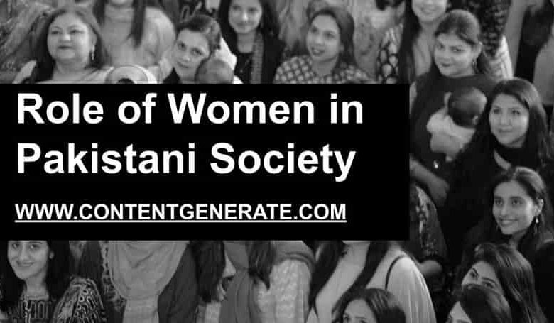 Role of Women in Pakistani Society