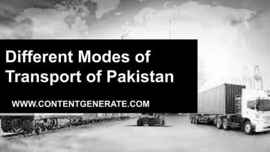 Different Modes of Transport of Pakistan