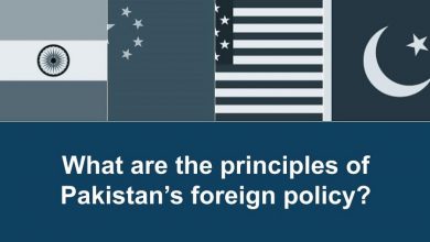 What are the principles of Pakistan’s foreign policy?