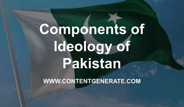 Components of Ideology of Pakistan