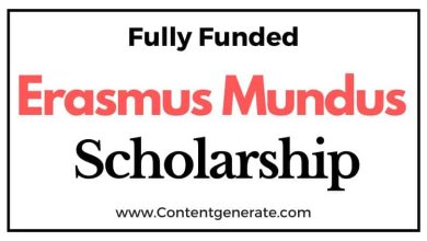 Erasmus Mundus scholarship 2024-2025