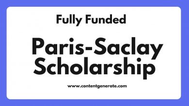 Fully Funded University of Paris Saclay Scholarship