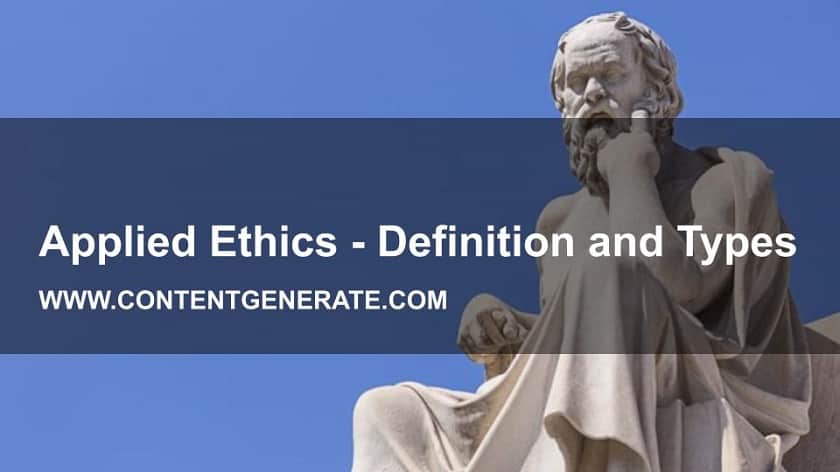 Applied ethics I bioethics I animal ethics I environmental & business ethics