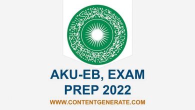 AKU-EB, EXAM PREP 2022