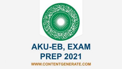 AKU-EB, EXAM PREP 2021