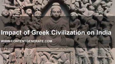 Impact of Greek Civilization on India