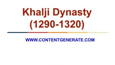 Khalji Dynasty (1290-3120)