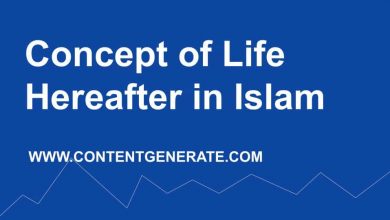 Concept of Life Hereafter in Islam