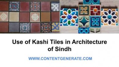 Use of Kashi Tiles in Architecture of Sindh, Pakistan