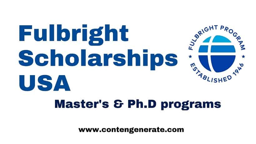 Fulbright scholarship 2024-2025 | Masters scholarships
