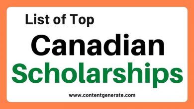 List of Top Canadian scholarships 2022
