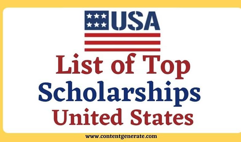 List of Top Scholarships in USA