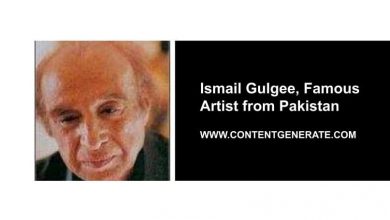 Ismail Gulgee, Famous Artist from Pakistan