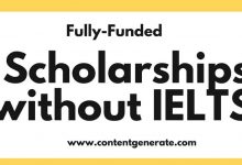 Scholarships Without IELTS 2023-2024
